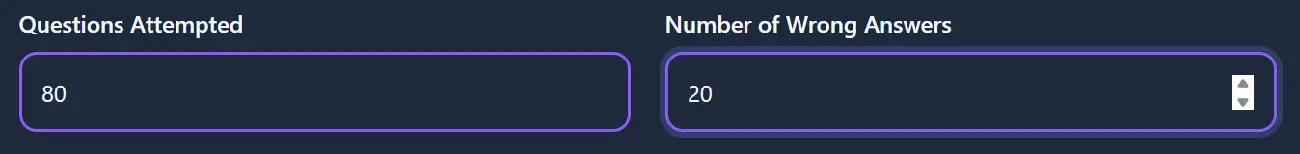 UPSC Marks Calculator Step 3