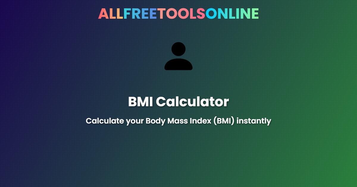 BMI Calculator – Check Your Body Mass Index